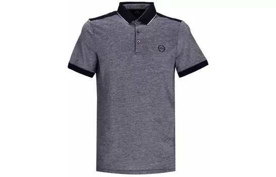 Рубашка поло мужская Armani Exchange, темно-серый