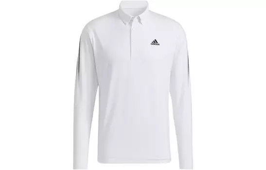 Рубашка поло мужская белая Adidas, белый