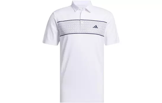 Рубашка поло мужская белая Adidas, белый