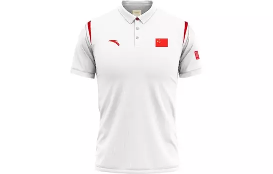 Рубашка поло мужская белая Anta, белый