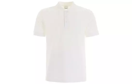 Рубашка поло мужская белая Burberry, белый