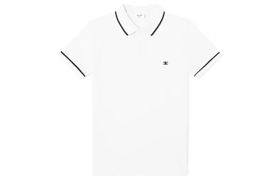 Рубашка поло мужская белая Celine, белый