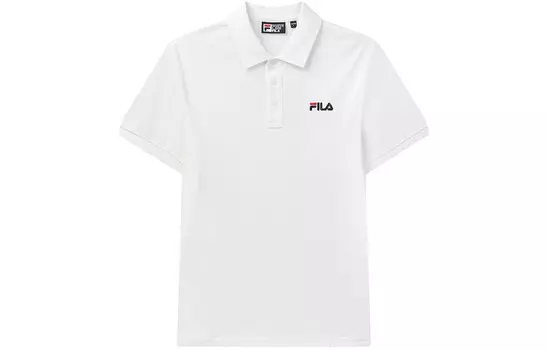 Рубашка поло мужская белая Fila, белый
