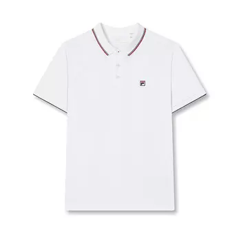 Рубашка поло мужская белая Fila, белый