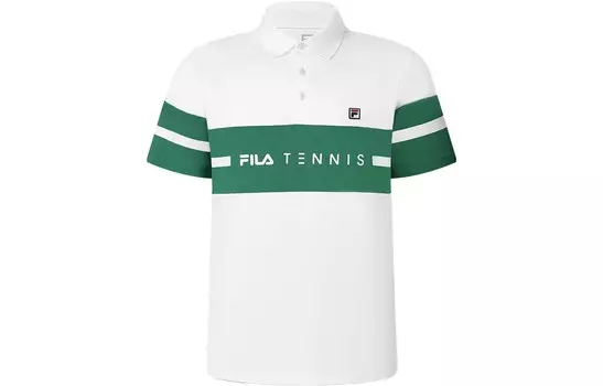 Рубашка поло мужская белая Fila, белый