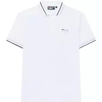 Рубашка поло мужская белая Fila, белый