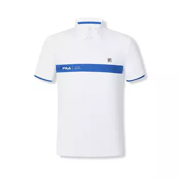 Рубашка поло мужская белая Fila, белый