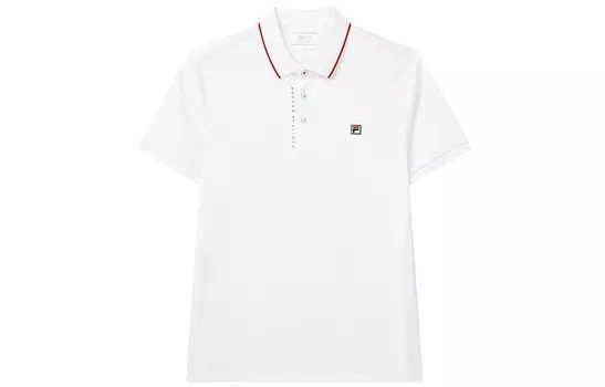 Рубашка поло мужская белая Fila, белый
