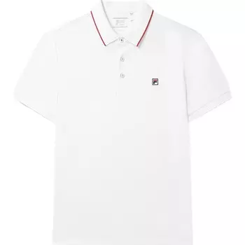 Рубашка поло мужская белая Fila, белый