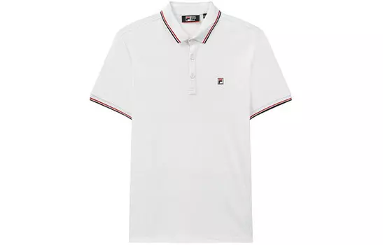 Рубашка поло мужская белая Fila, белый