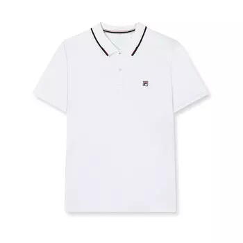 Рубашка поло мужская белая Fila, белый
