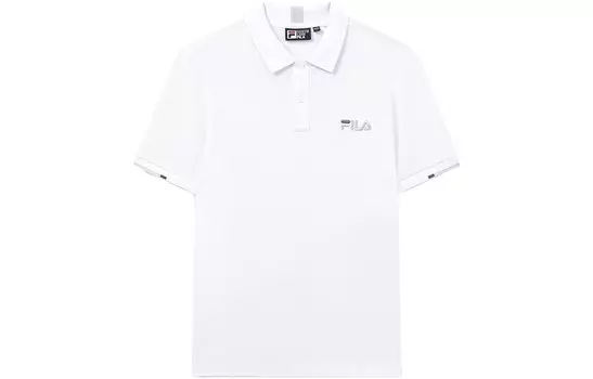 Рубашка поло мужская белая Fila, белый