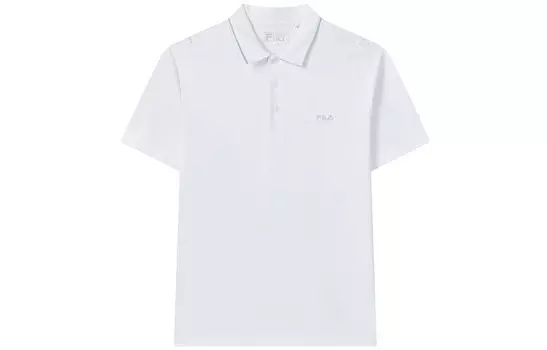 Рубашка поло мужская белая Fila, белый