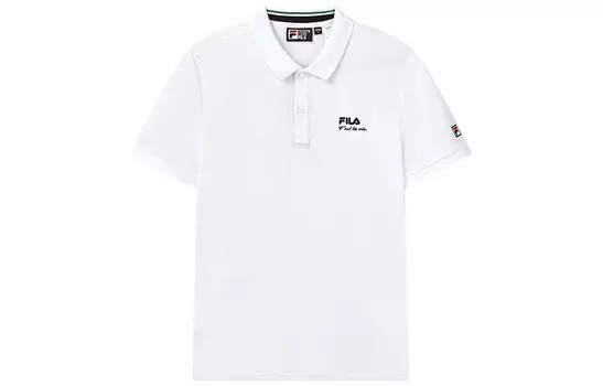 Рубашка поло мужская белая Fila, белый