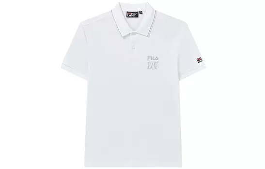 Рубашка поло мужская белая Fila, белый