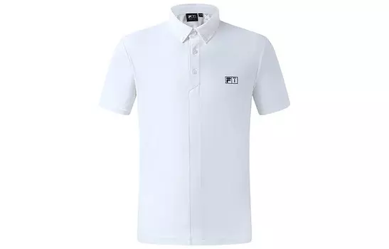 Рубашка поло мужская белая Fila, цвет Jade White