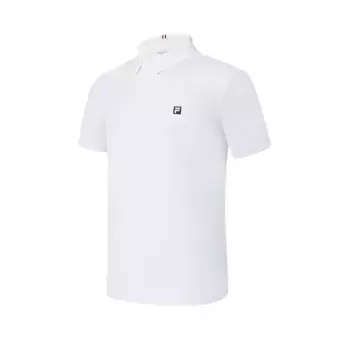 Рубашка поло мужская белая Fila, цвет Jade White