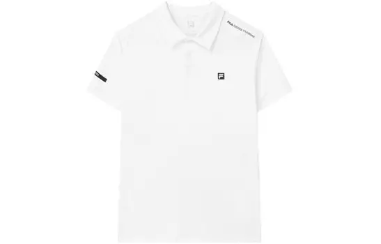 Рубашка поло мужская белая Fila, цвет Jade White