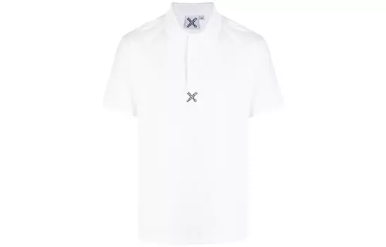 Рубашка поло мужская белая Kenzo, белый