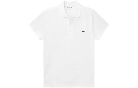 Рубашка поло мужская белая Lacoste, белый