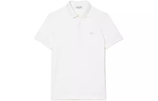 Рубашка поло мужская белая Lacoste, белый