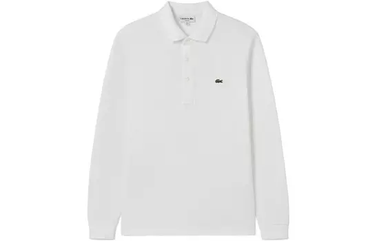 Рубашка поло мужская белая Lacoste, белый