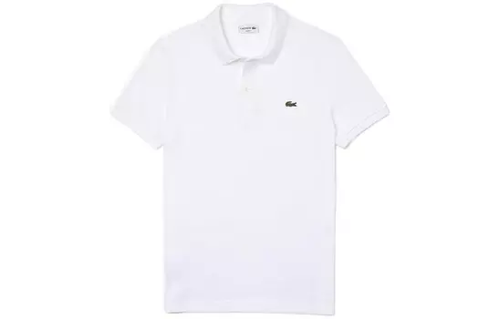 Рубашка поло мужская белая Lacoste, белый