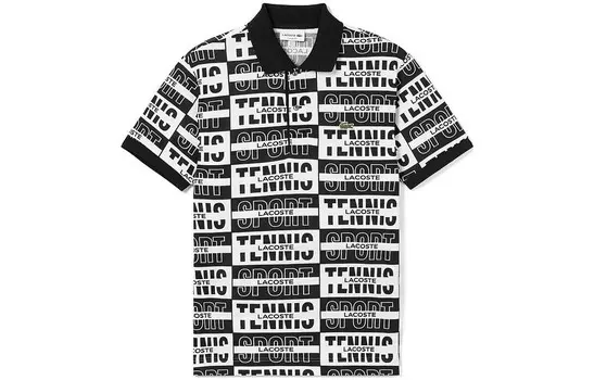 Рубашка поло мужская белая Lacoste, белый