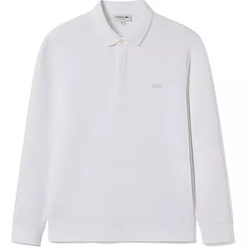 Рубашка поло мужская белая Lacoste, белый