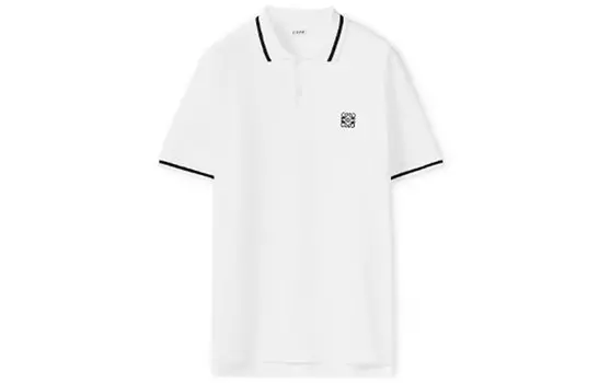 Рубашка поло мужская белая Loewe, белый