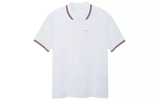 Рубашка поло мужская белая Prada, белый