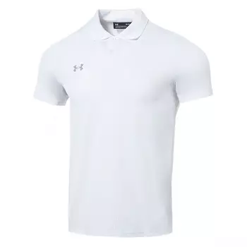 Рубашка поло мужская белая Under Armour, белый