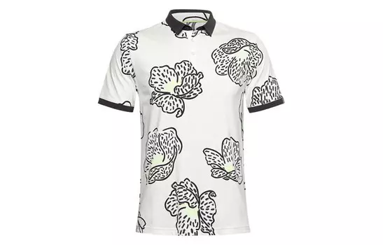 Рубашка поло мужская белая Under Armour, белый