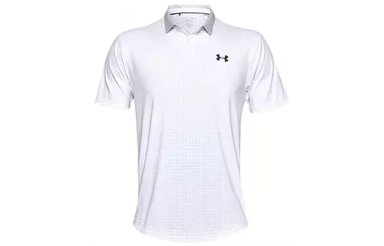 Рубашка поло мужская белая Under Armour, белый
