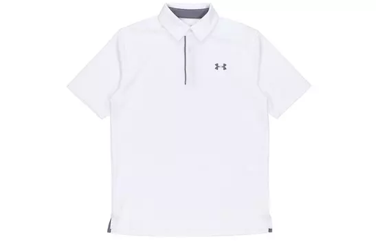 Рубашка поло мужская белая Under Armour, белый