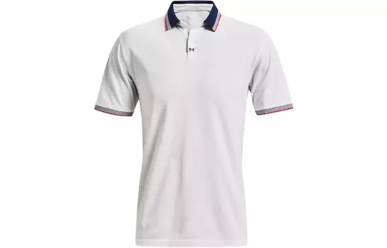 Рубашка поло мужская белая Under Armour, белый