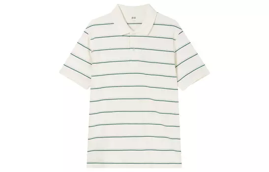 Рубашка поло мужская белая Uniqlo, белый