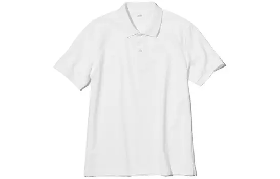 Рубашка поло мужская белая Uniqlo, белый