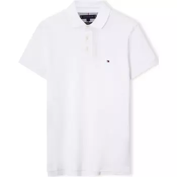 Рубашка поло мужская белая YBR Tommy Hilfiger, белый