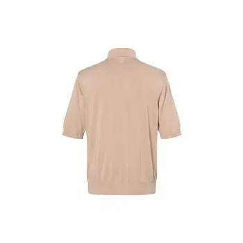 Рубашка поло мужская бежевая Bottega Veneta, цвет Apricot Cream
