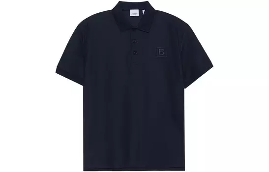 Рубашка поло мужская Burberry, темно-синий