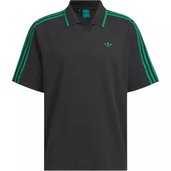 Рубашка поло мужская черная Adidas Originals, черный