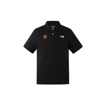 Рубашка поло мужская черная The North Face, черный
