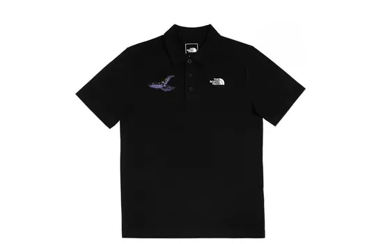 Рубашка поло мужская черная The North Face, черный