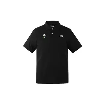 Рубашка поло мужская черная The North Face, черный
