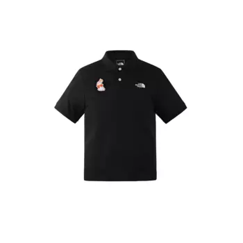 Рубашка поло мужская черная The North Face, черный