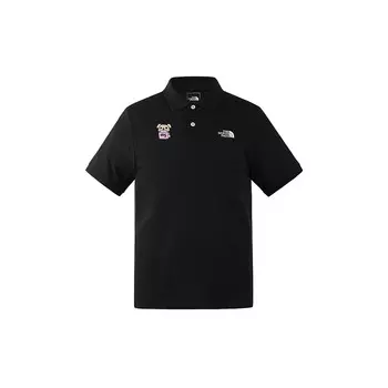 Рубашка поло мужская черная The North Face, черный