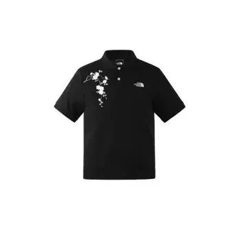 Рубашка поло мужская черная The North Face, черный