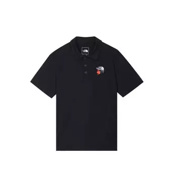 Рубашка поло мужская черная The North Face, черный
