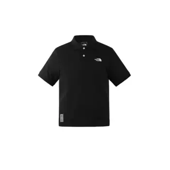 Рубашка поло мужская черная The North Face, черный